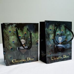 2 Christian Dior Small Gift Bags